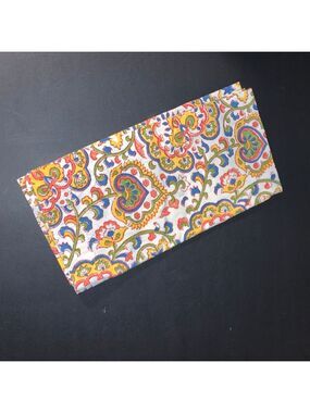 Pottery Barn Table Linen Napkin One Size White Multicolor replacement